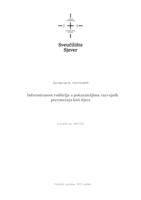 prikaz prve stranice dokumenta Informiranost roditelja o pokazateljima razvojnih poremećaja kod djece