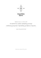 prikaz prve stranice dokumenta Kvantitativna analiza medijskog praćenja izložbenog programa Umjetničkog paviljona u Zagrebu