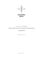 prikaz prve stranice dokumenta Pojam odgovornosti u kontekstu kompetencija zaposlenika