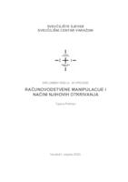 prikaz prve stranice dokumenta Računovodstvene manipulacije i načini njihovog otkrivanja