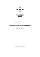 prikaz prve stranice dokumenta Primjene operacijskih istraživanja u logističkim procesima