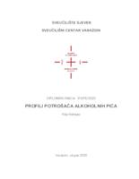 prikaz prve stranice dokumenta Profili potrošača alkoholnih pića