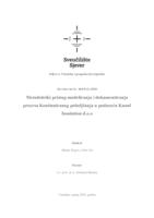 prikaz prve stranice dokumenta Metodološki pristup modeliranja i dokumentiranja procesa kontinuiranog poboljšanja u poduzeću Knauf Insulation d.o.o.