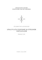 prikaz prve stranice dokumenta Upale pluća povezane sa strojnom ventilacijom
