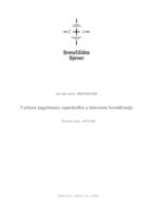 prikaz prve stranice dokumenta Važnost angažmana zaposlenika u internom brendiranju