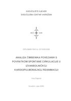 prikaz prve stranice dokumenta Analiza čimbenika povezanih s povratkom spontane cirkulacije u izvanbolničkoj kardiopulmonalnoj reanimaciji