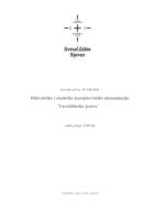 prikaz prve stranice dokumenta Hidrološke i ekološke karakteristike akumulacije "Varaždinsko jezero"