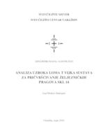 prikaz prve stranice dokumenta Analiza uzorka loma T vijka sustava za pričvršćivanje željezničkih pragova SKL 14