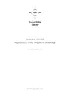 prikaz prve stranice dokumenta Stigmatizacija osoba oboljelih od shizofrenije