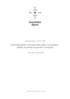 prikaz prve stranice dokumenta Stereotipni prikaz romskog stanovništva u medijima - analiza izvještaja na portalu Vecernji.hr