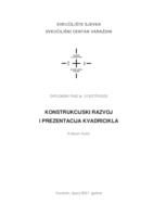 prikaz prve stranice dokumenta Konstrukcijski razvoj i prezentacija kvadricikla