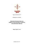 prikaz prve stranice dokumenta Primjer projektiranja održavanja donjeg ustroja željezničke pruge