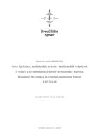 prikaz prve stranice dokumenta Stres liječnika, medicinskih sestara/medicinskih tehničara i vozača u izvanbolničkoj hitnoj medicinskoj službi u Republici Hrvatskoj za vrijeme pandemije bolesti COVID-19