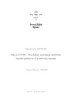 prikaz prve stranice dokumenta Utjecaj Covid-19 na krizno upravljanje opskrbnim lancima poduzeća u Varaždinskoj županiji