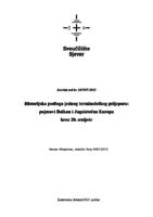 prikaz prve stranice dokumenta Historijska podloga jednog terminološkog prijepora: pojmovi Balkan i Jugoistočna Europa kroz 20. stoljeće