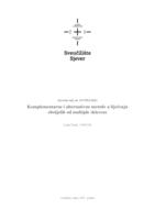 prikaz prve stranice dokumenta Komplementarne i alternativne metode u liječenju oboljelih od multiple skleroze