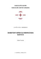 prikaz prve stranice dokumenta Osobitosti infekcija mokraćnog sustava