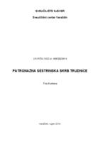 prikaz prve stranice dokumenta Patronažna sestrinska skrb trudnice