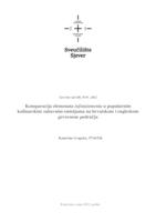 prikaz prve stranice dokumenta Komparacija elemenata infotainmenta u popularnim kulinarskim zabavnim emisijama na hrvatskom i engleskom govornom području