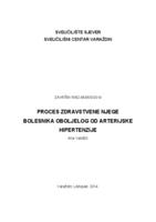 prikaz prve stranice dokumenta Proces zdravstvene njege bolesnika oboljelog od arterijske hipertenzije