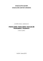 prikaz prve stranice dokumenta Psihološke, fiziološke i socijalne promjene u trudnoći