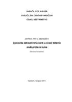 prikaz prve stranice dokumenta Cjelovita zdravstvena skrb u svezi totalne endoproteze kuka