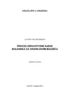 prikaz prve stranice dokumenta Proces zdravstvene njege bolesnika sa Chron-ovom bolešću