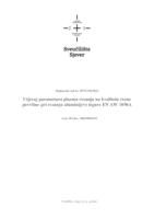 prikaz prve stranice dokumenta Utjecaj parametara plazma rezanja na kvalitetu rezne površine pri rezanju aluminijeve legure EN AW 1050A