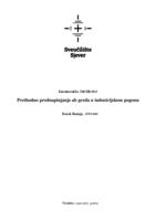 prikaz prve stranice dokumenta Prethodno prednapinjanje ab greda u industrijskom pogonu