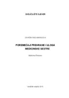 prikaz prve stranice dokumenta Poremećaji prehrane i uloga medicinske sestre