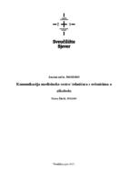 prikaz prve stranice dokumenta Komunikacija medicinske sestre/tehničara s ovisnicima o alkoholu