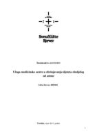 prikaz prve stranice dokumenta Uloga medicinske sestre u zbrinjavanju djeteta oboljelog od astme