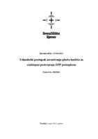 prikaz prve stranice dokumenta Tehnološki postupak zavarivanja plašta kućišta za rasklopna postrojenja EPP postupkom