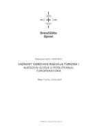 prikaz prve stranice dokumenta Važnost održivog razvoja u turizmu i njegova uloga u poslovanju turoperatora