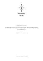 prikaz prve stranice dokumenta Analiza udaljenosti prometnih čvorišta do urbanih područja u zemljama EU