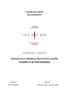 prikaz prve stranice dokumenta Organizacija građenja trgovačkog centra u Slavonskom Brodu