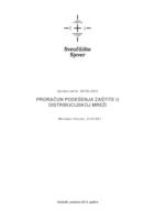 prikaz prve stranice dokumenta Proračun podešenja zaštite u distribucijskoj mreži