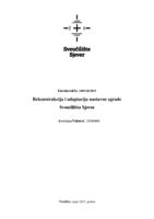 prikaz prve stranice dokumenta Rekonstrukcija i adaptacija nastavne zgrade Sveučilišta Sjever