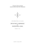 prikaz prve stranice dokumenta Hrvatsko lobiranje u Europskoj uniji