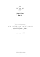 prikaz prve stranice dokumenta Izrada multiplatformskih aplikacija korištenjam programske zbirke Cordova