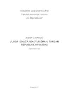 prikaz prve stranice dokumenta Uloga i značaj eko tourizma u turizmu RH