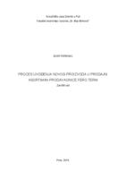 prikaz prve stranice dokumenta Proces uvođenja novog proizvoda u prodajni asortiman prodavaonice Fero-Term