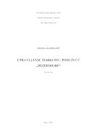 prikaz prve stranice dokumenta Upravljanje markom u poduzeću "Beiersdorf"