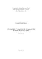 prikaz prve stranice dokumenta Izvođenje Phillipsove krivulje za Republiku Hrvatsku