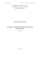 prikaz prve stranice dokumenta Utjecaj turoperatora na razvoj destinacija