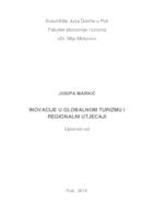 prikaz prve stranice dokumenta Inovacije u globalnom turizmu i regionalni utjecaji