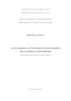 prikaz prve stranice dokumenta La vita narrata attraverso le protagoniste delle opere di Dacia Maraini