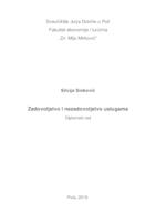 prikaz prve stranice dokumenta Zadovoljstvo i nezadovoljstvo uslugama