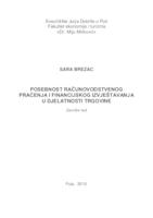 prikaz prve stranice dokumenta Posebnost računovodstvenog praćenja i financijskog izvještavanja u djelatnosti trgovine