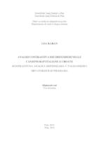 prikaz prve stranice dokumenta Kontrastivna analiza disfemizama u rap pjesmama na talijanskom i hrvatskom jeziku/  Analisi contrastiva dei disfemismi nelle canzoni rap italiane e croate